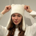 Шапка ушанка с ушками