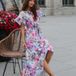 Платье летнее в цветок