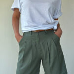 Шорты женские льняные