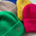 зимняя Шапка женская с отворотом