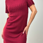 Платье трикотажное