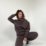 Спортивный трикотажный костюм с начесом