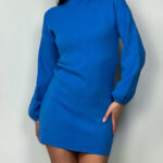 Трикотажное платье-туника