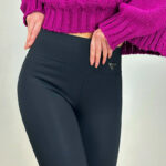 Леггинсы с утеплителем из хлопка