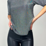 Полугольф с люрексом