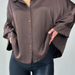 Блуза свободного кроя