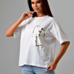 Футболка свободного кроя