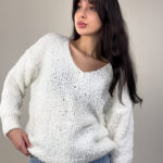 Джемпер с V-образным Вырезом