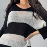 Джемпер с V-образным Вырезом