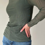 Блуза из гипюра