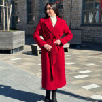 Весеннее шерстяное пальто