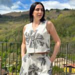 Костюм с шортами и жилетом