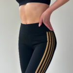 Леггинсы с лампасами