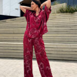 Костюм брючный летний из вискозы