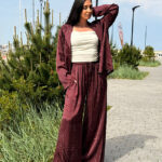 Костюм брючный из вискозы