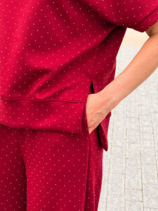 Костюм спорт шик со стразами — изображение 5