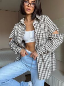 Рубашка в клетку