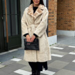 Шуба из эко-меха