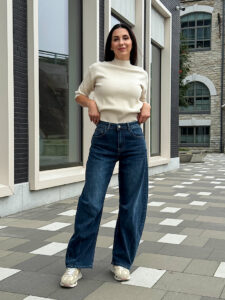 Джинсы женские багги — изображение 2