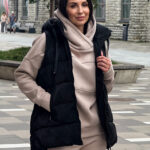 Жилет женский удлиненный