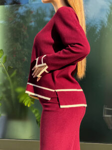 Костюм из вязаного трикотажа — изображение 11