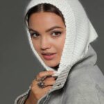 Шапка-косынка женская