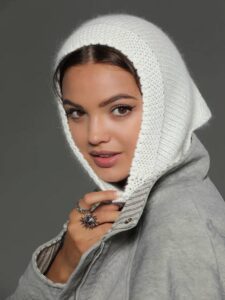 Шапка-косынка женская