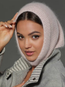 Шапка-косынка женская — изображение 7