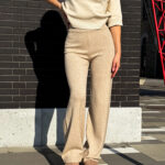 Брюки из вязаного трикотажа