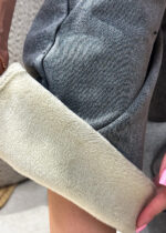 Джинсы палаццо на меху женские - Image 4