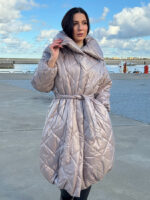 Пальто зимнее кокон - Image 3