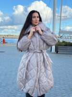 Пальто зимнее кокон - Image 5