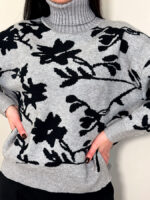 Джемпер женский с высоким воротом