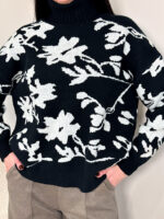 Джемпер женский с высоким воротом — изображение 4