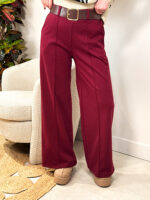 Брюки женские палаццо с поясом — изображение 8