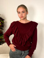 Джемпер женский с рюшей — изображение 3