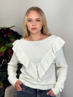 Джемпер женский с рюшей — изображение 7
