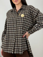 Рубашка женская в клетку — изображение 3