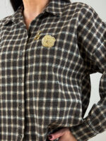 Рубашка женская в клетку — изображение 4