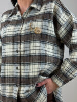 Рубашка женская в клетку — изображение 6