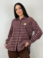 Рубашка женская в клетку — изображение 7
