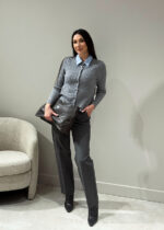 Кардиган с имитацией рубашки - Image 6