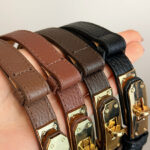 Ремень кожаный женский регулируемый