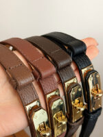 Ремень кожаный женский регулируемый