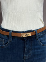 Ремень кожаный женский регулируемый - Image 11