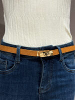 Ремень кожаный женский регулируемый - Image 12