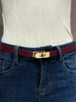 Ремень кожаный женский регулируемый - Image 23