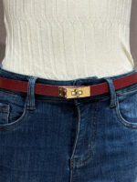 Ремень кожаный женский регулируемый - Image 24