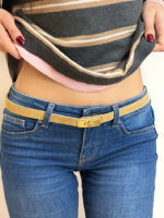 Ремень женский регулируемый замша — изображение 11