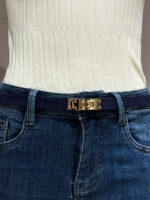 Ремень женский регулируемый замша — изображение 9